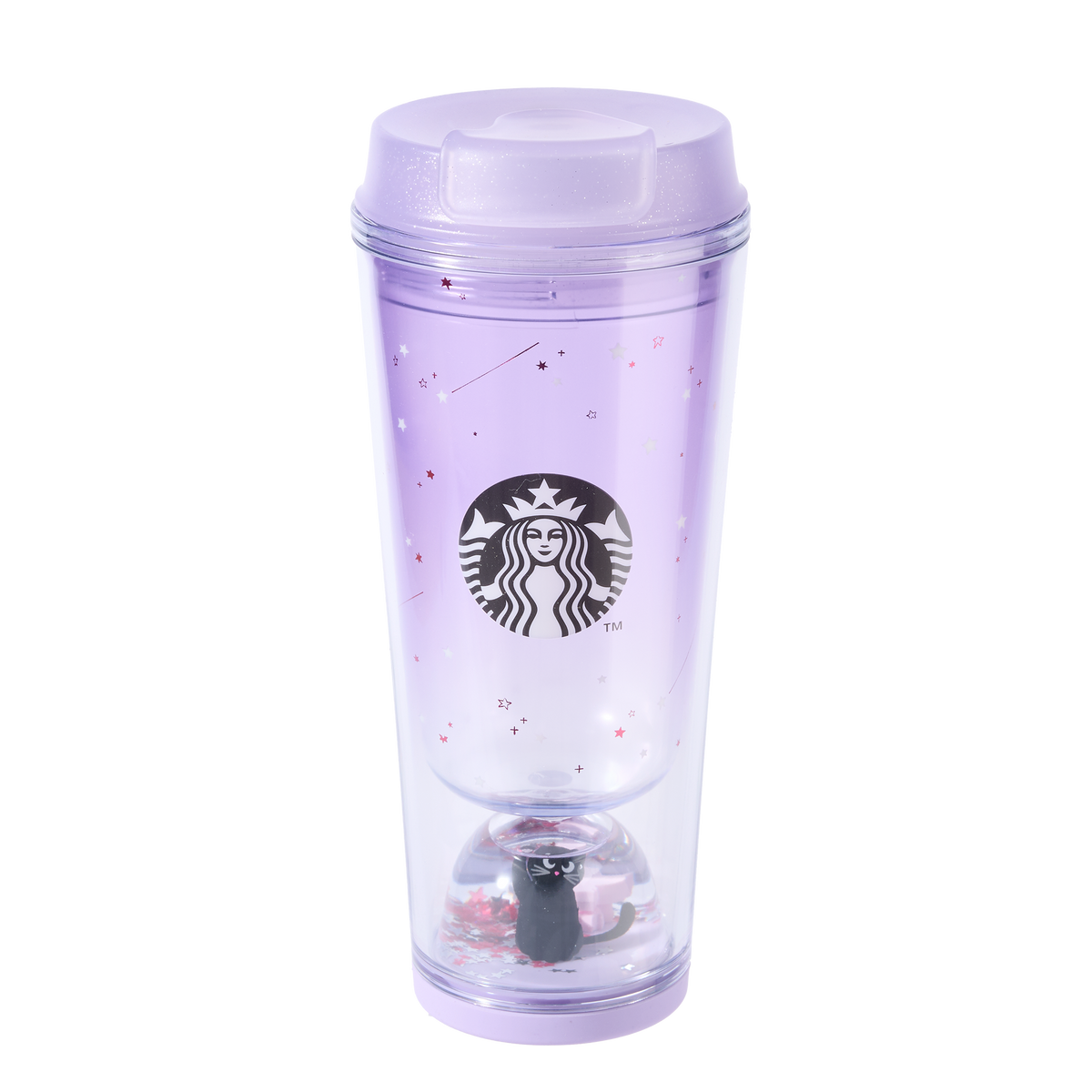 Starbucks Halloween 2026 Snow Globe Cat Glow in the Dark Tumbler