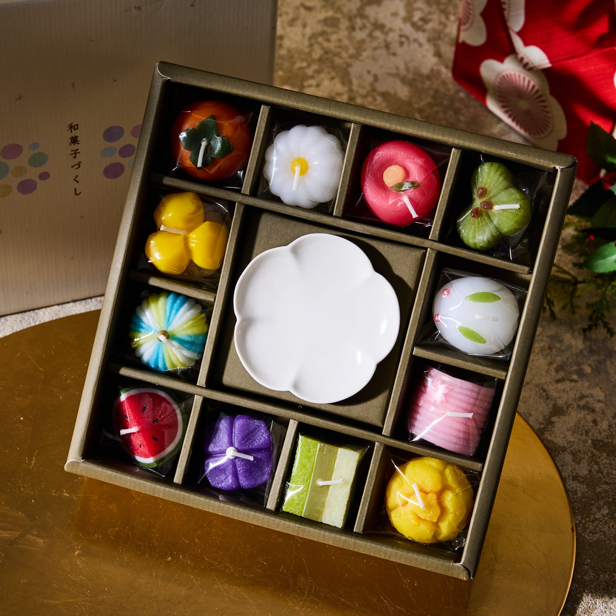 Wagashi Candle Gift Set