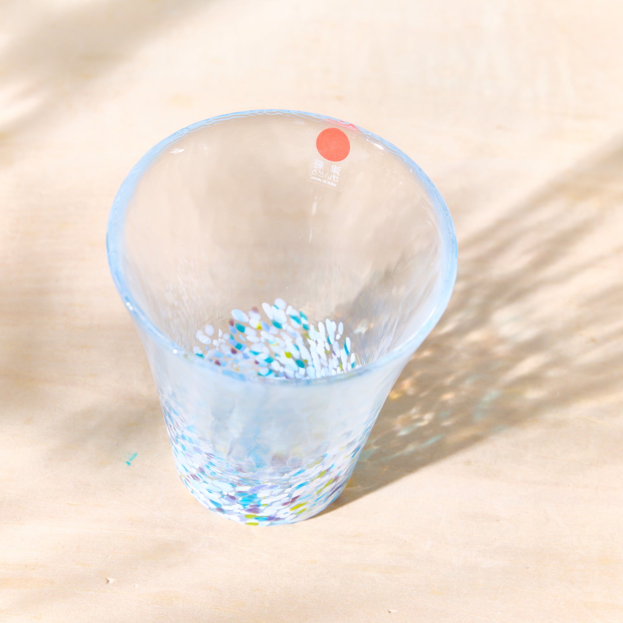 Hydrangea Glass Cup