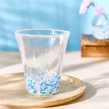Hydrangea Glass Cup