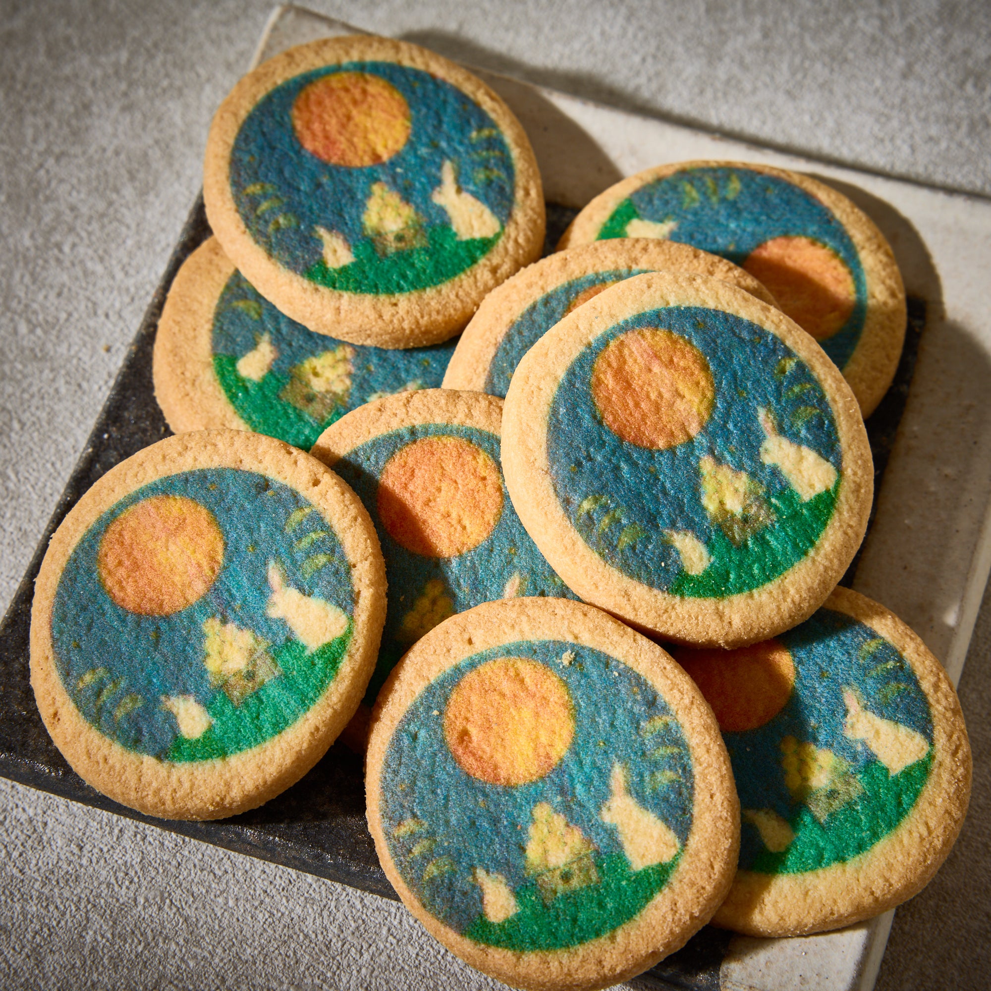 Tsukimi Printed Cookie (10 pcs set)