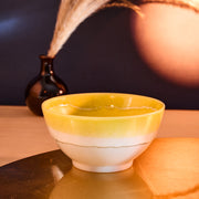 Yellow Mino Ware Matcha Bowl