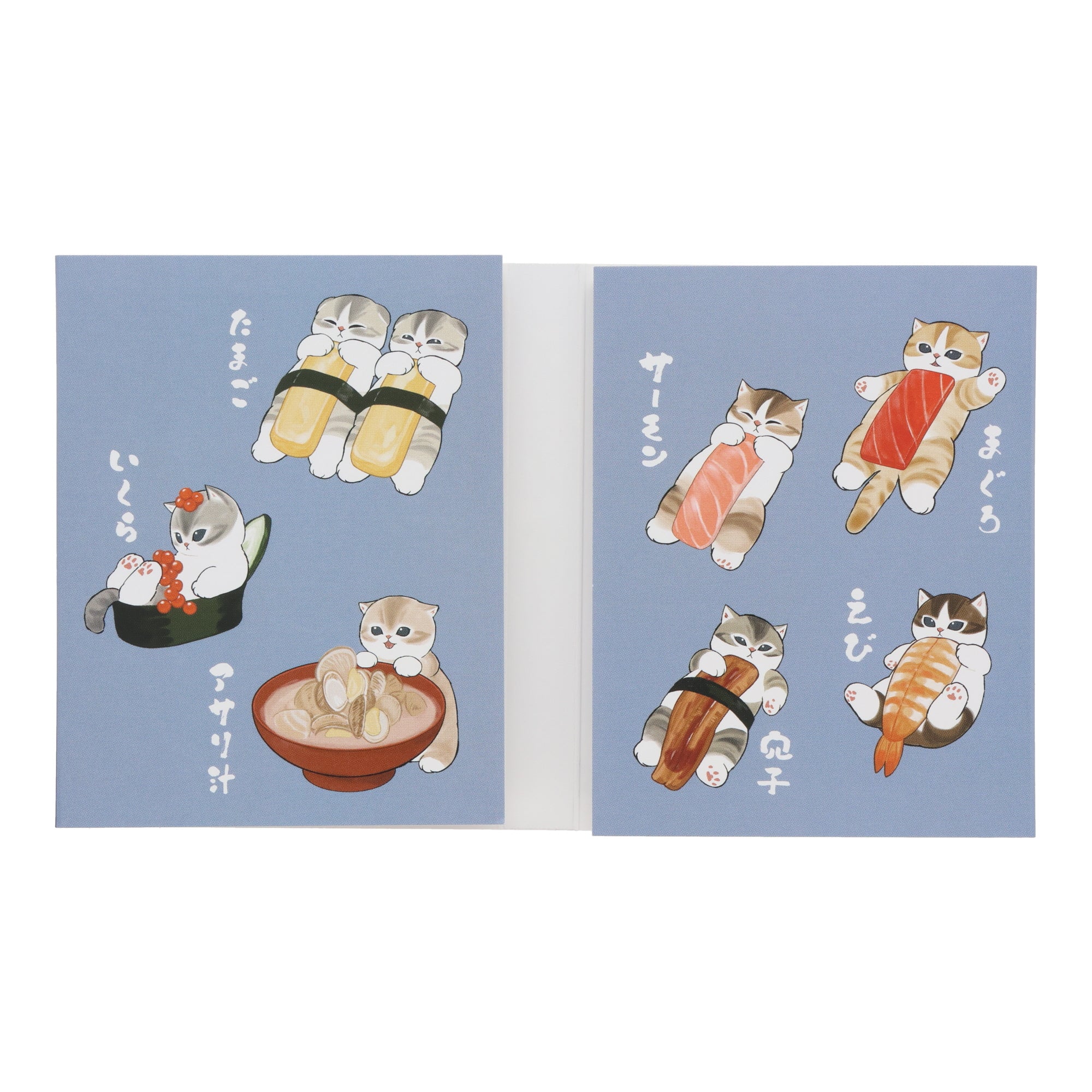 Mofusand Sushi Notepad