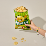Garlic Potato Chips