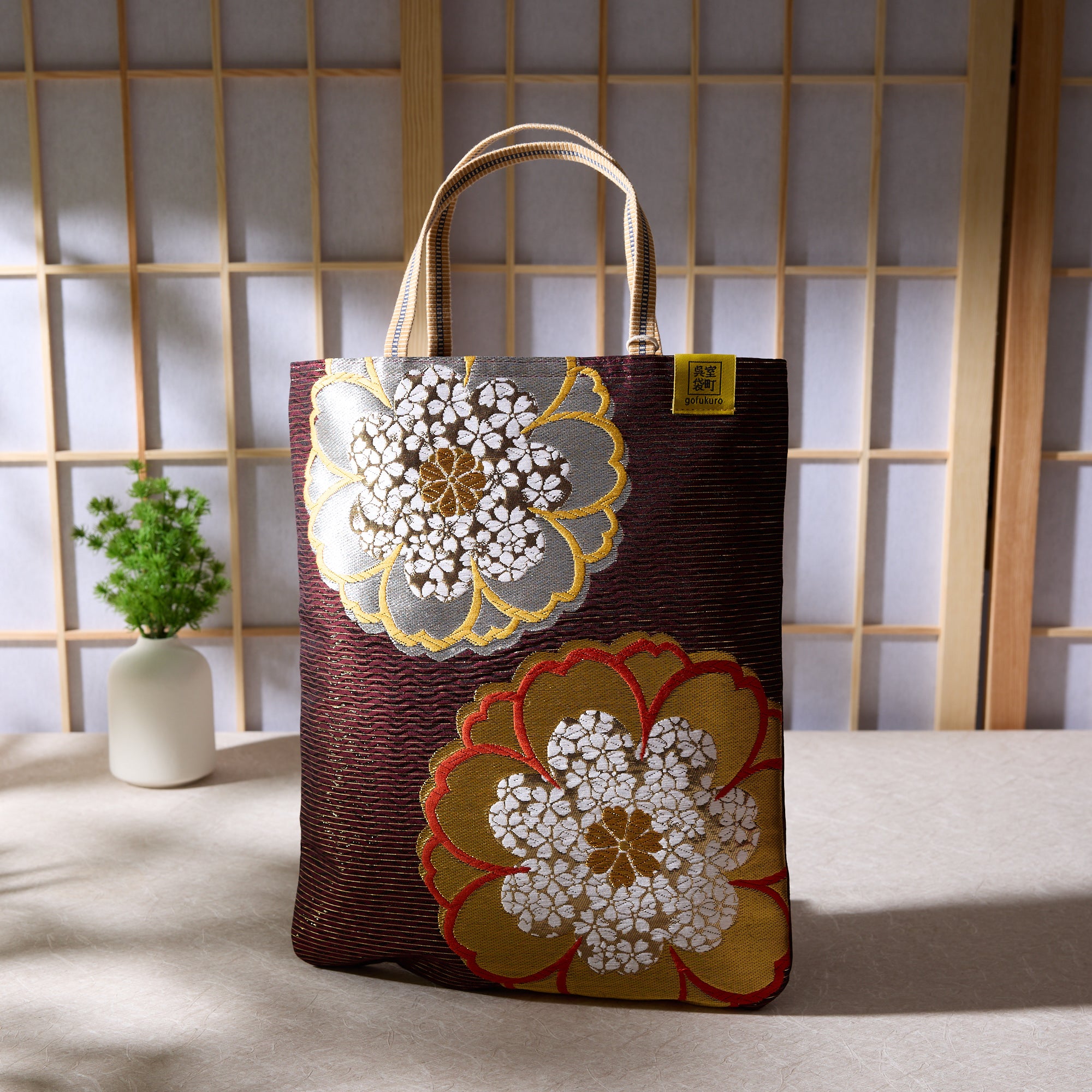 Upcycled Obi Tote Bag