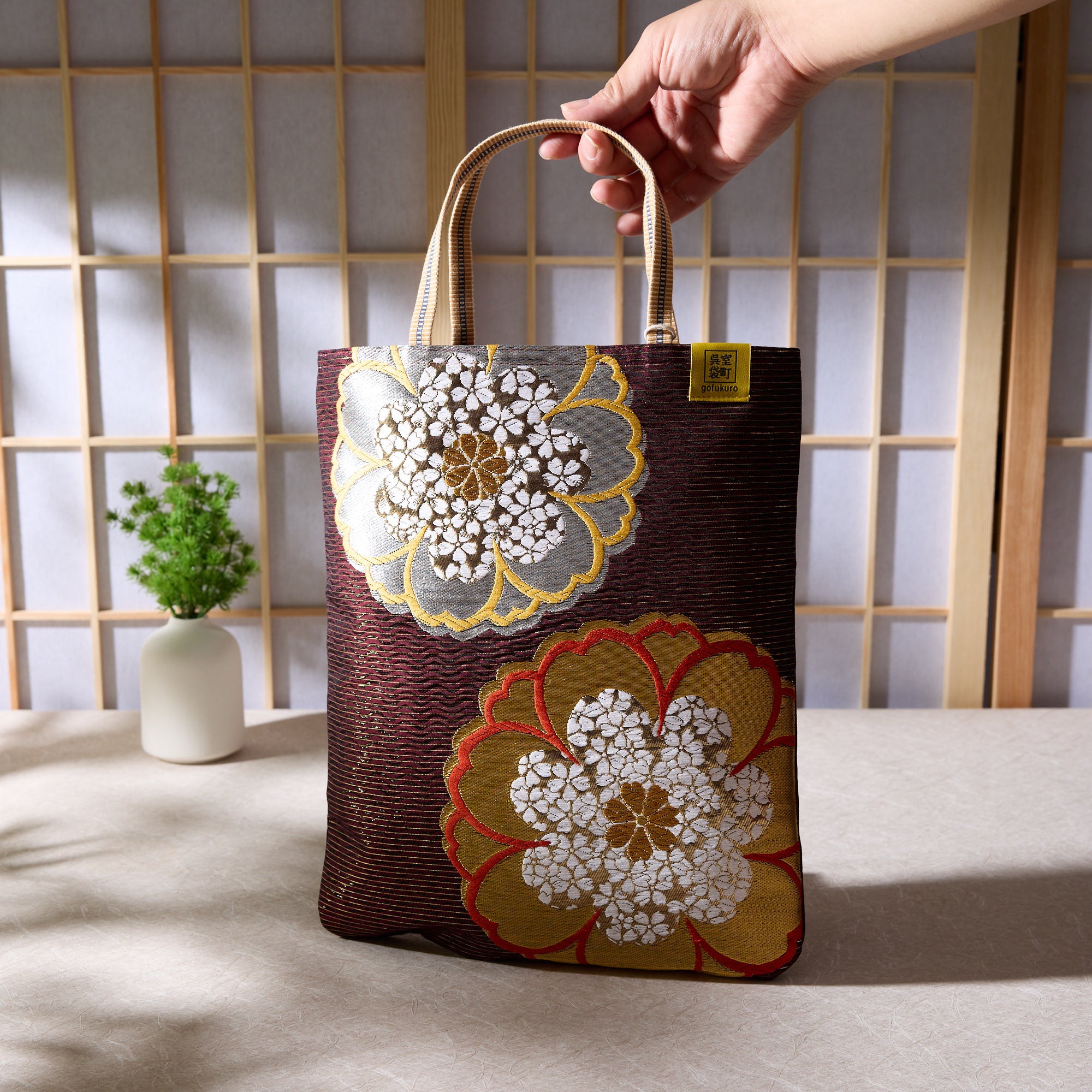 Upcycled Obi Tote Bag