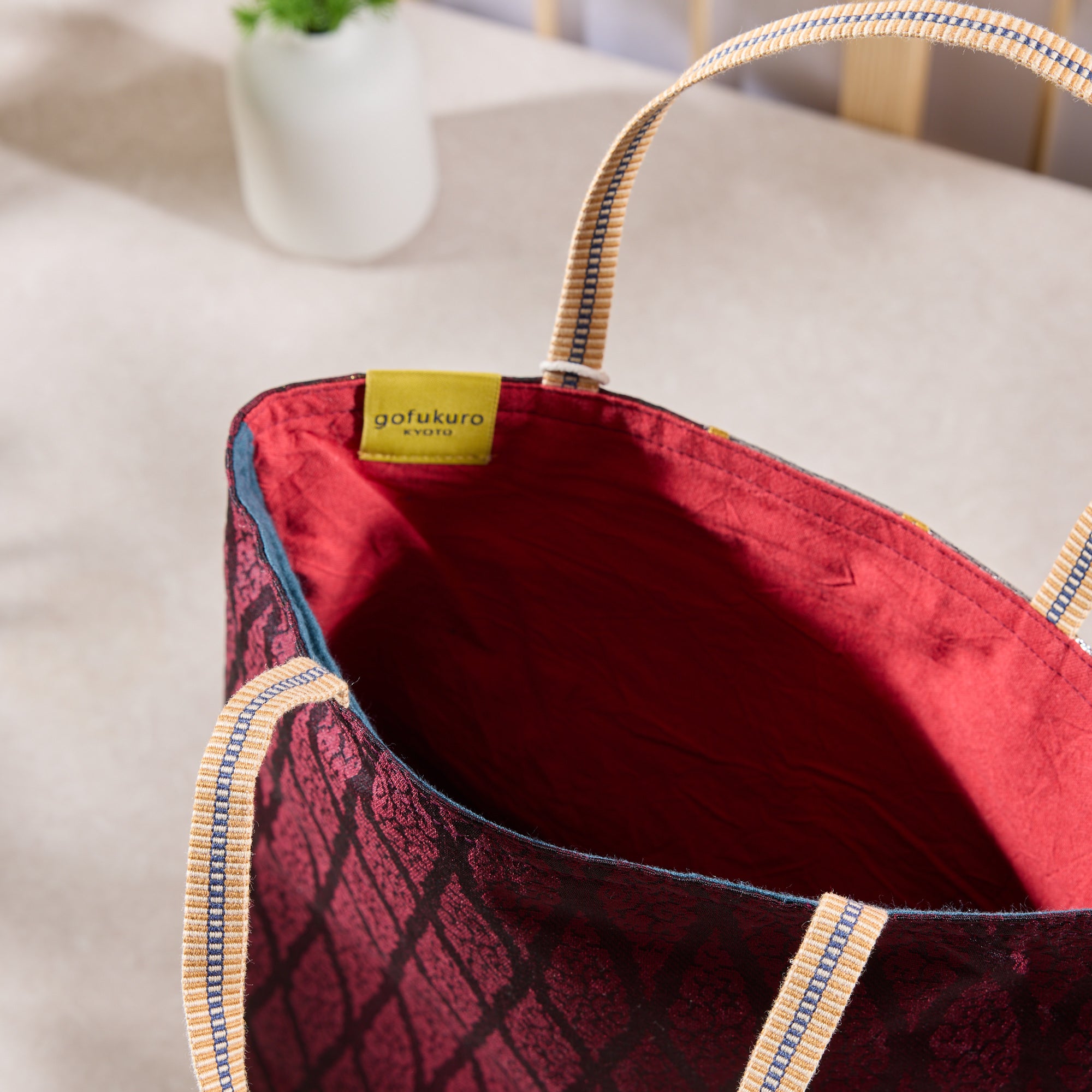 Upcycled Obi Tote Bag