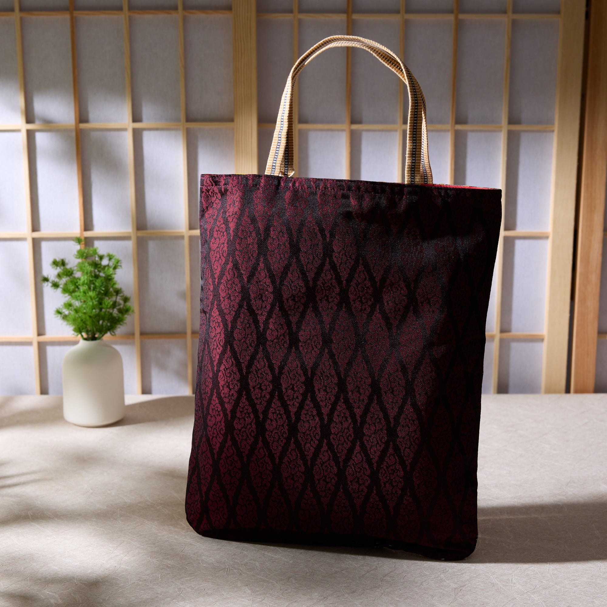 Upcycled Obi Tote Bag