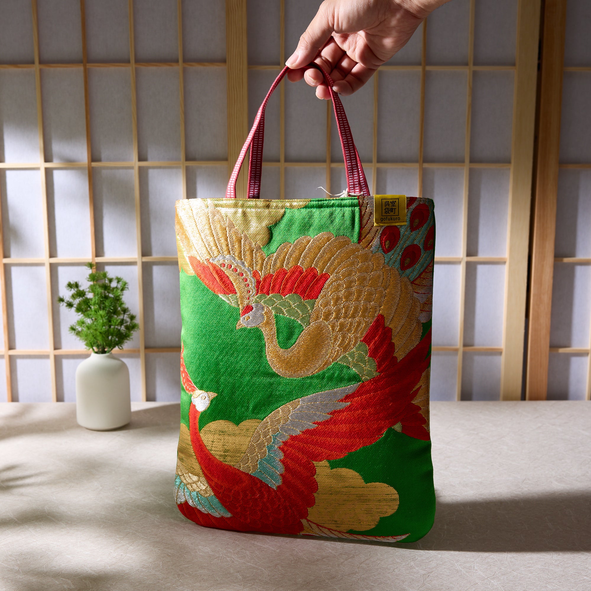 Upcycled Obi Tote Bag