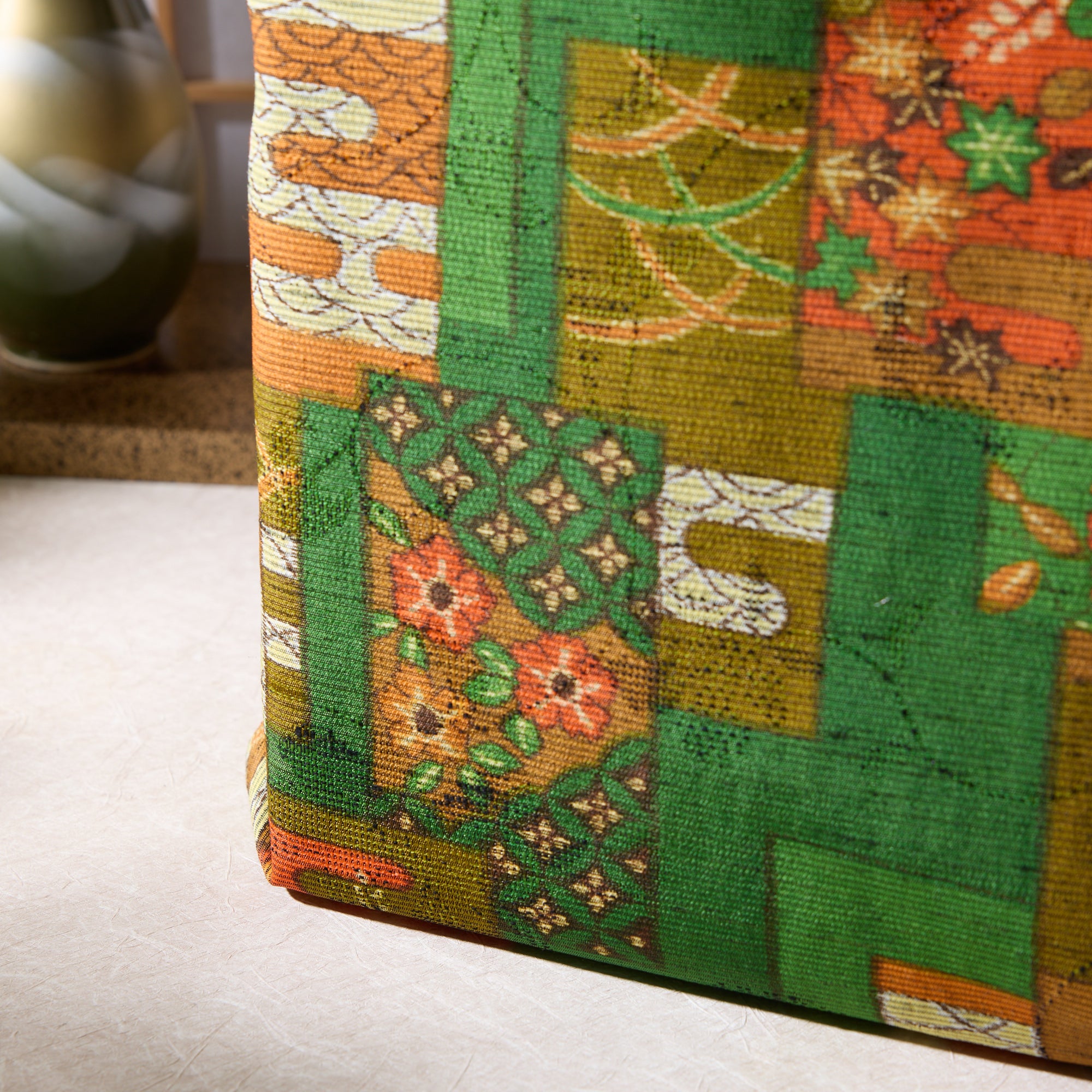 Upcycled Kimono Tote Bag