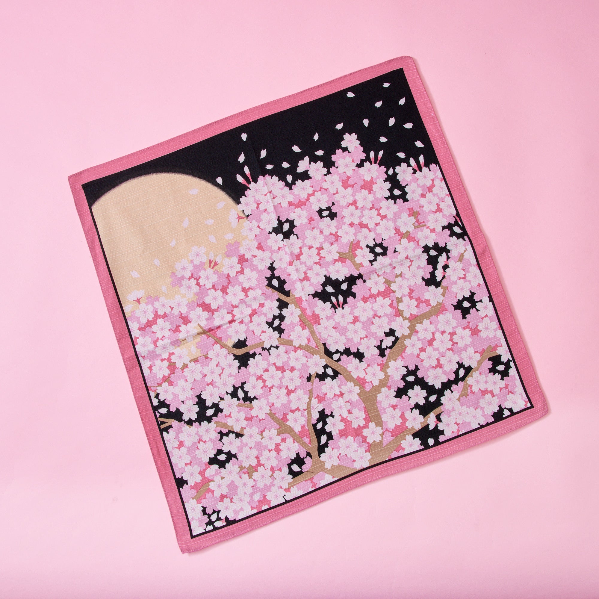 Sakura Under Moonlight Furoshiki