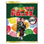 Sakuma Fruity Hard Candy Drops x Demon Slayer Collab Tin