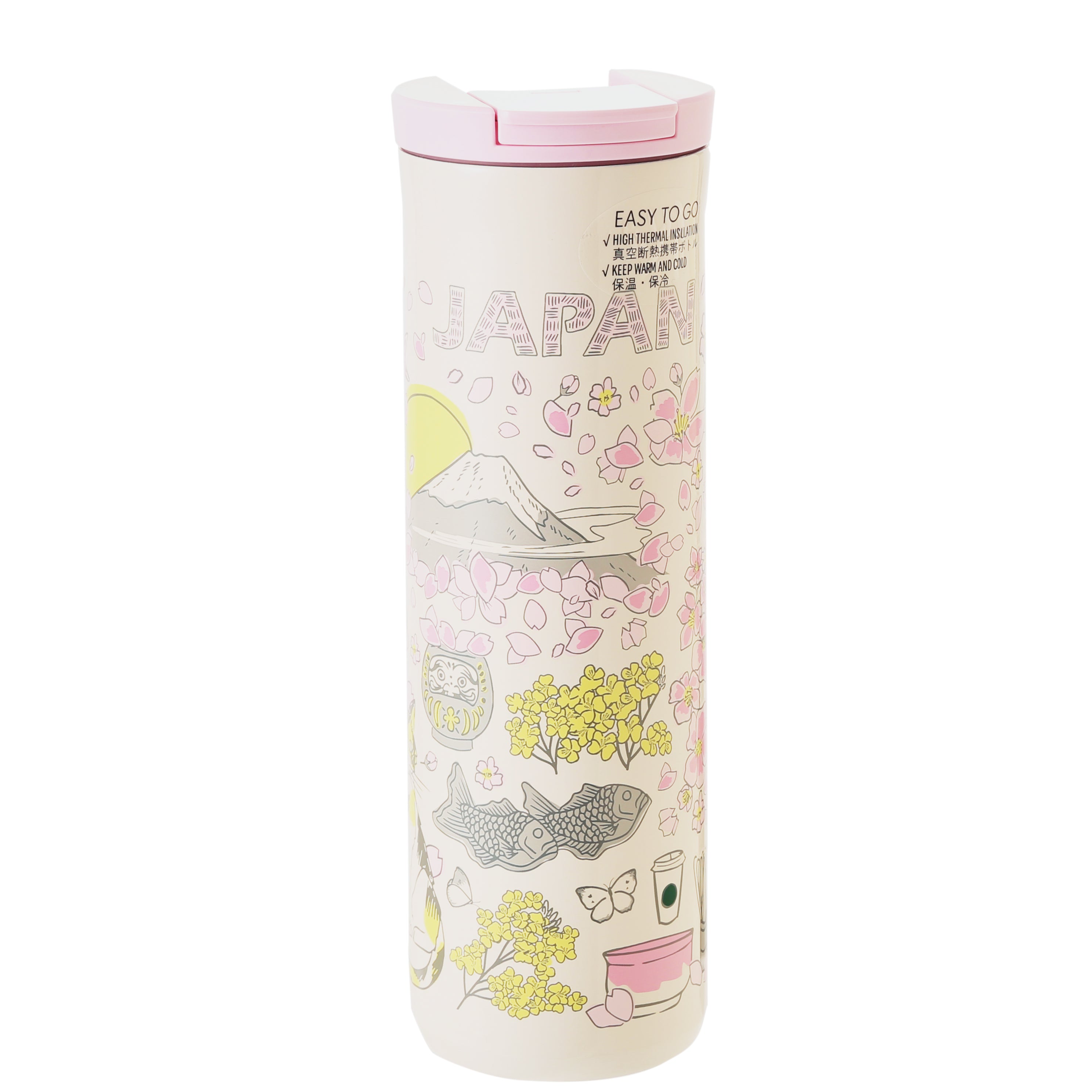 Starbucks Sakura 2024 Been There Series Stainless Bottle