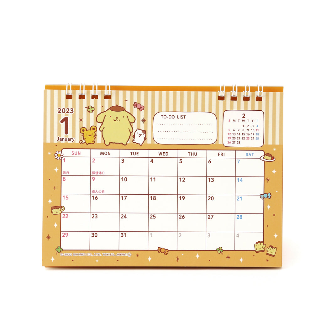 Sanrio 2023 Desktop Calendar