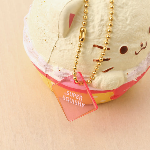 Cafe Sakura Cupcake Cat Squishy Toy