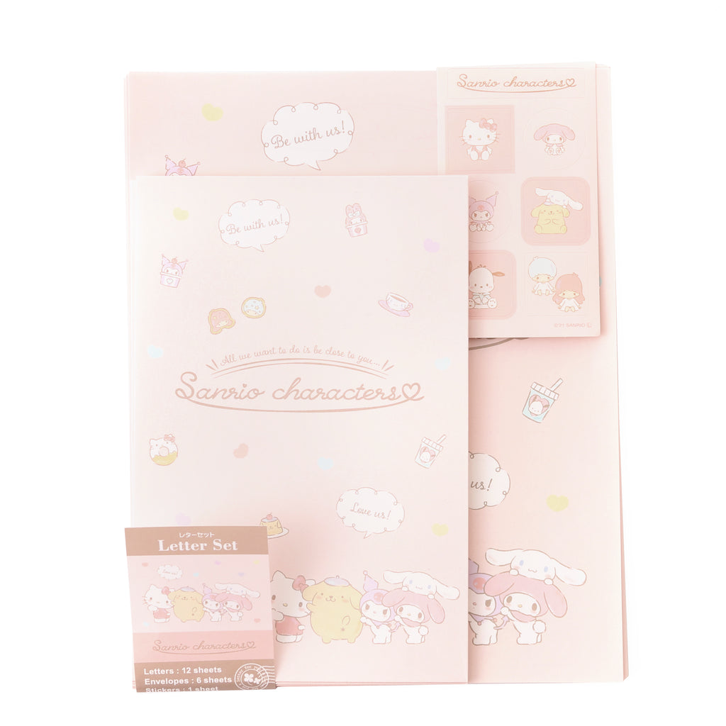 Japan Sanrio Stationery Letter Set - Kuromi / Fortune