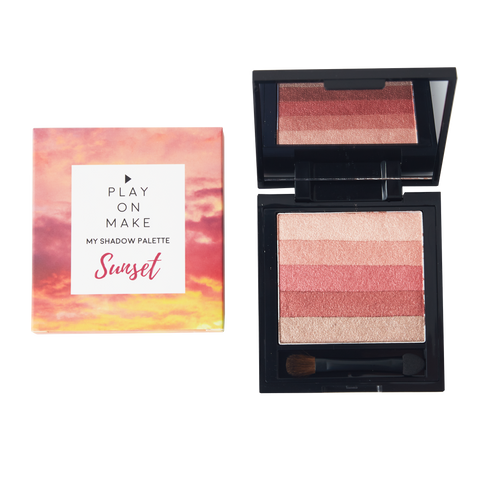 PLAY ON MAKE Sunset Shadow Palette
