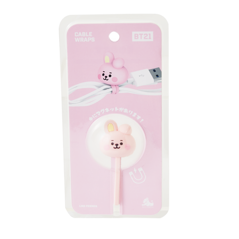 BT21 Cooky Magnetic Cable Wrap