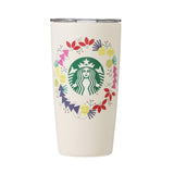 Starbucks Japan Holiday 2021 White Wreath Tumbler 473ml